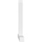 Ekena Millwork Portland Architectural Grade PVC Gable Bracket, 60"W x 40"H x 4"D x 4"F, 16/12 Pitch GBP060X40X0404POR00 - alternate 4